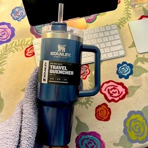 Navy blue sparkle limited edition Stanley tumbler